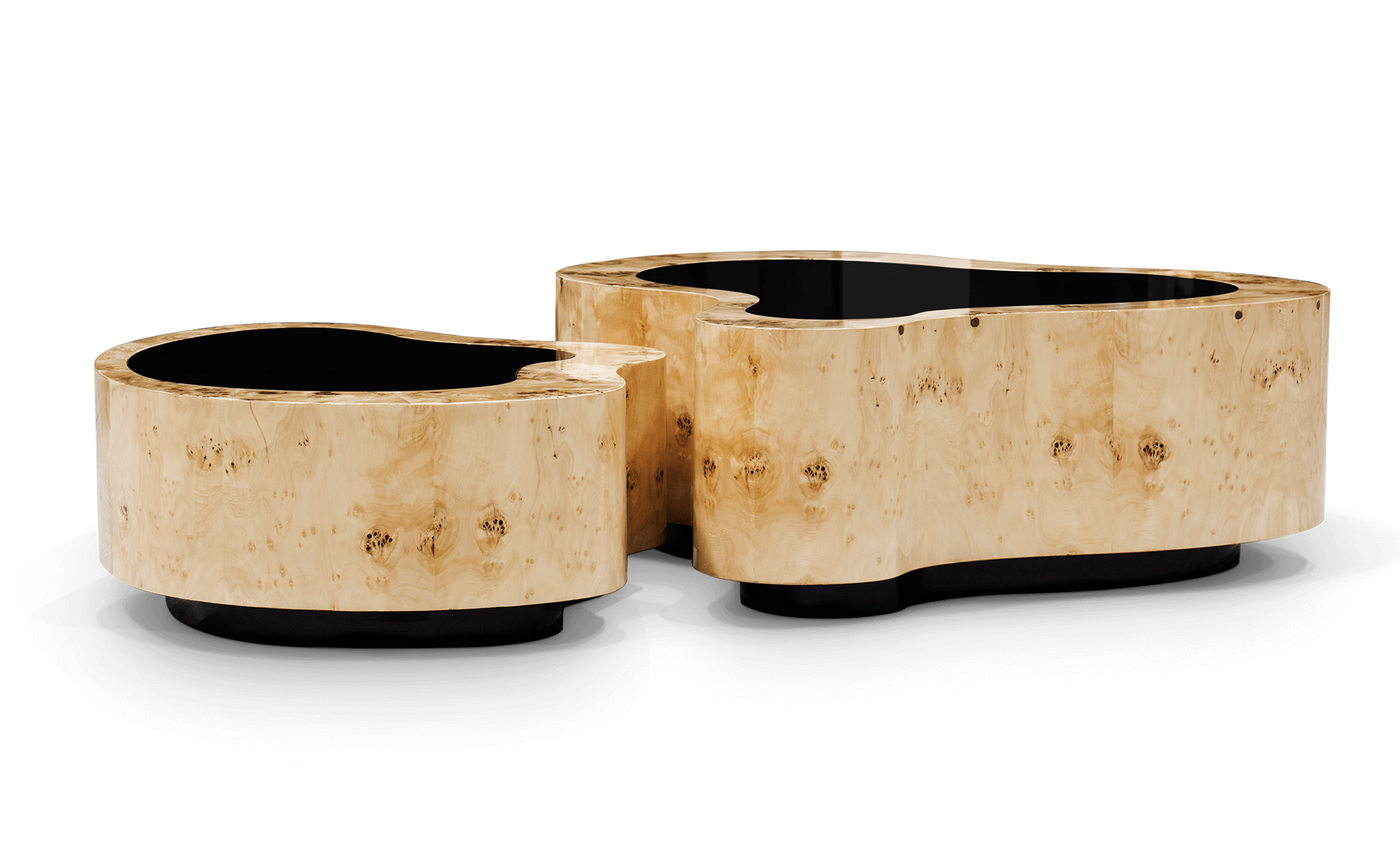 Poplar Coffee Table Set