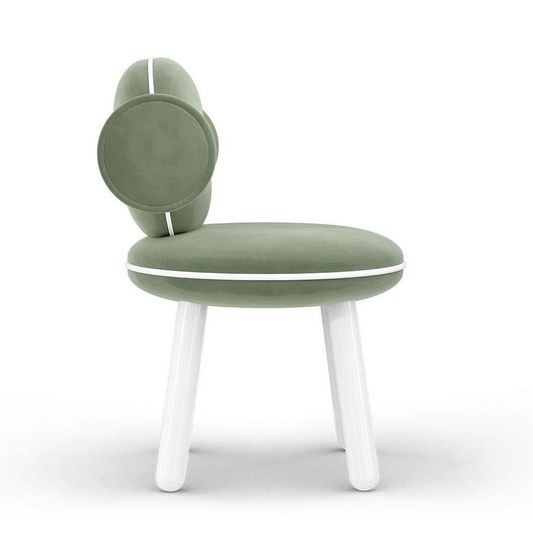 Lollipop Green Round Kids Chair