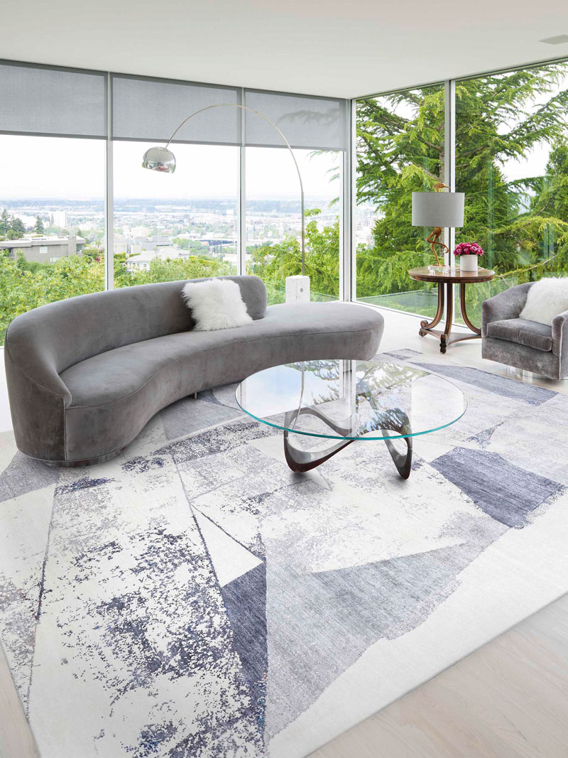Original Grey Hand-Woven Exquisite Rug | Size: 250 x 300 cm