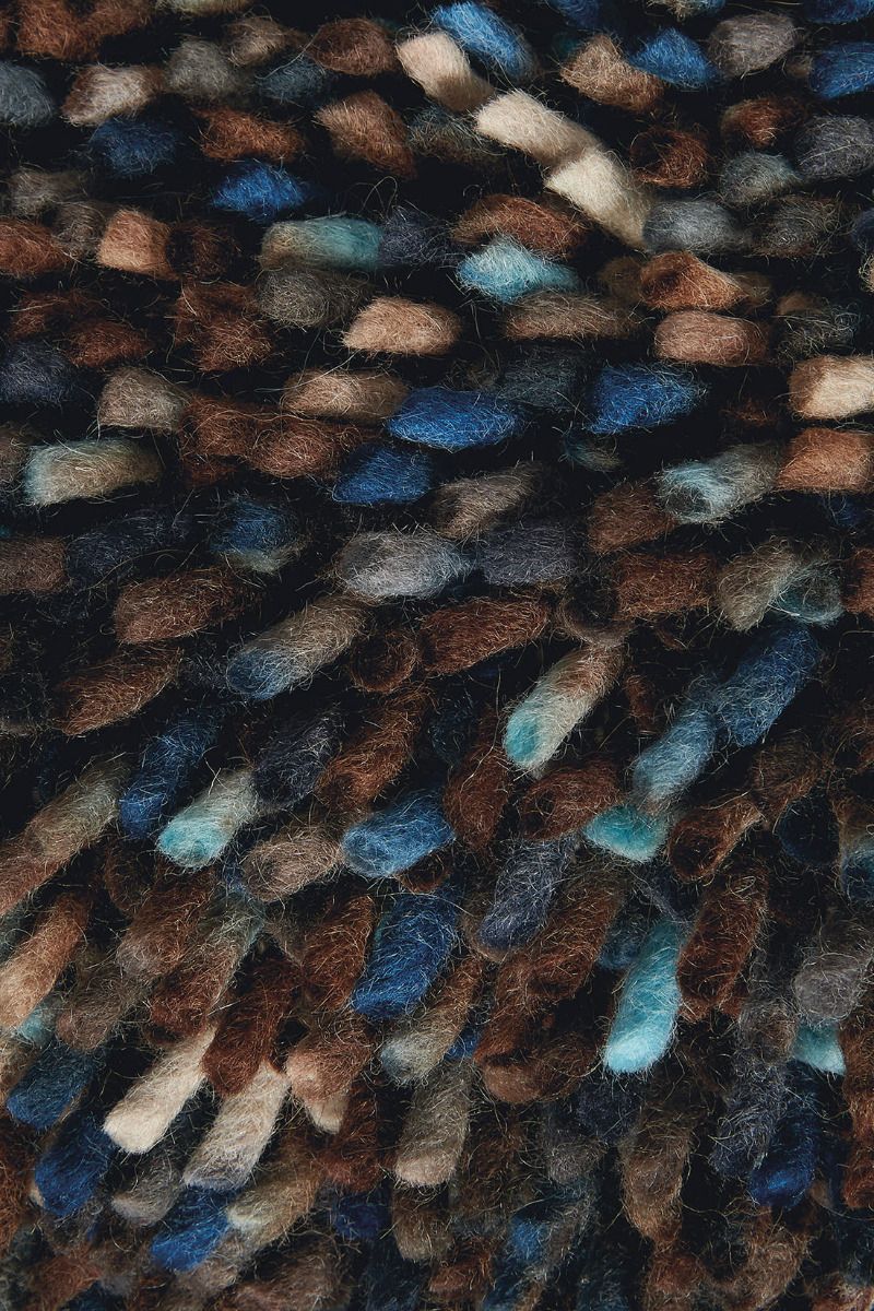 Dots Dark Blue 170515 Rug | Size: 250 x 350 cm