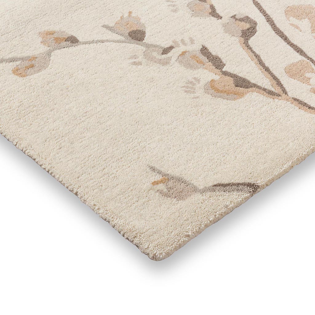 Willow Branch Dove Grey Rug | Size: 250 x 350 cm