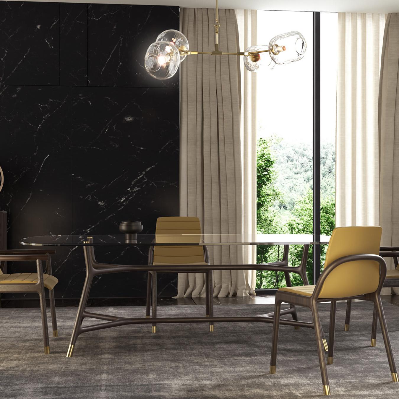 Joyce Gray Italian Dining Table