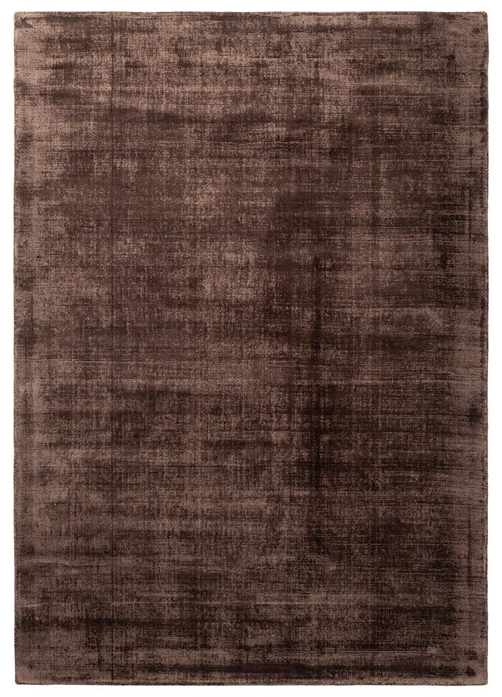 Trendy Shiny Taupe Viscose Rug
