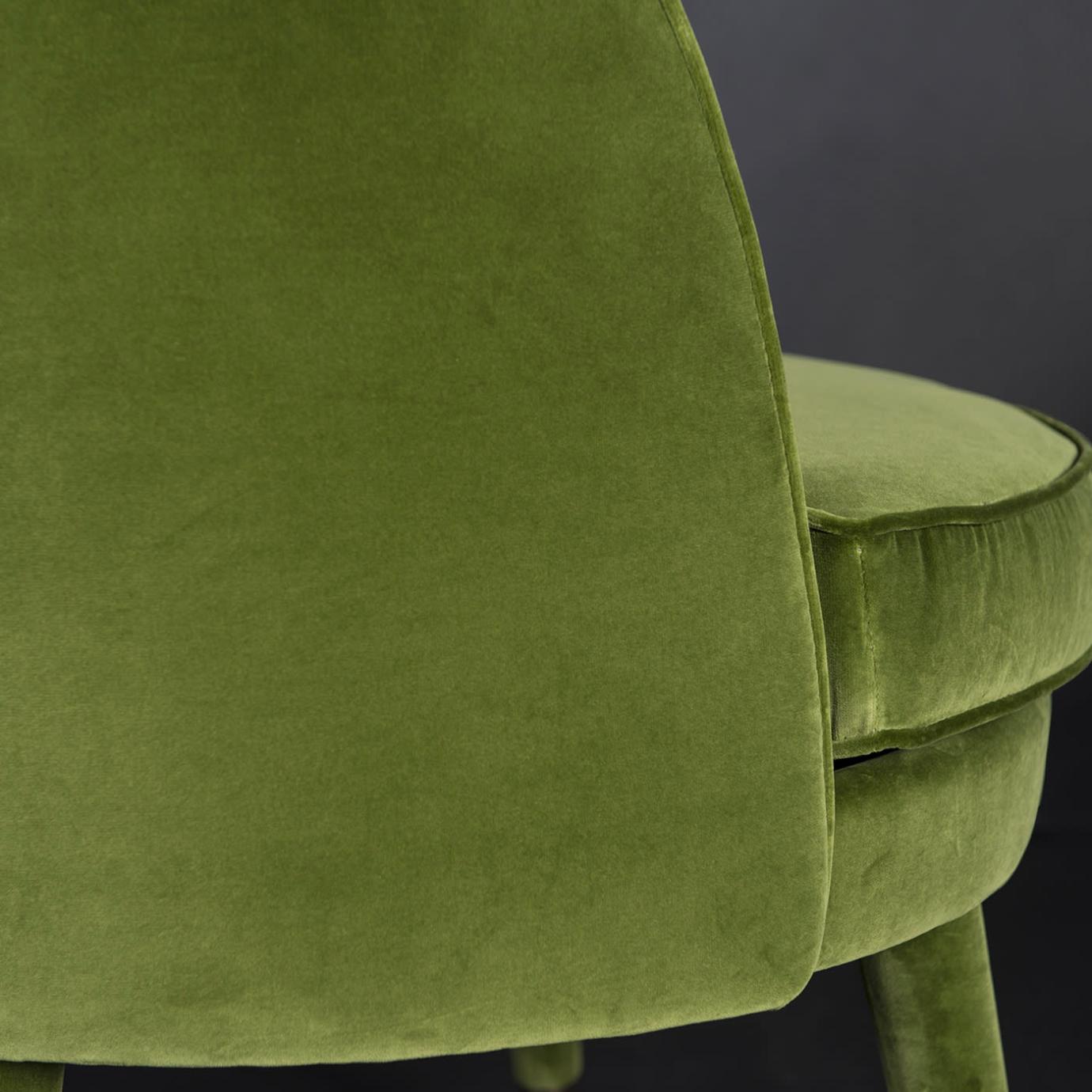 Vivien Olive Upholstered Armchair