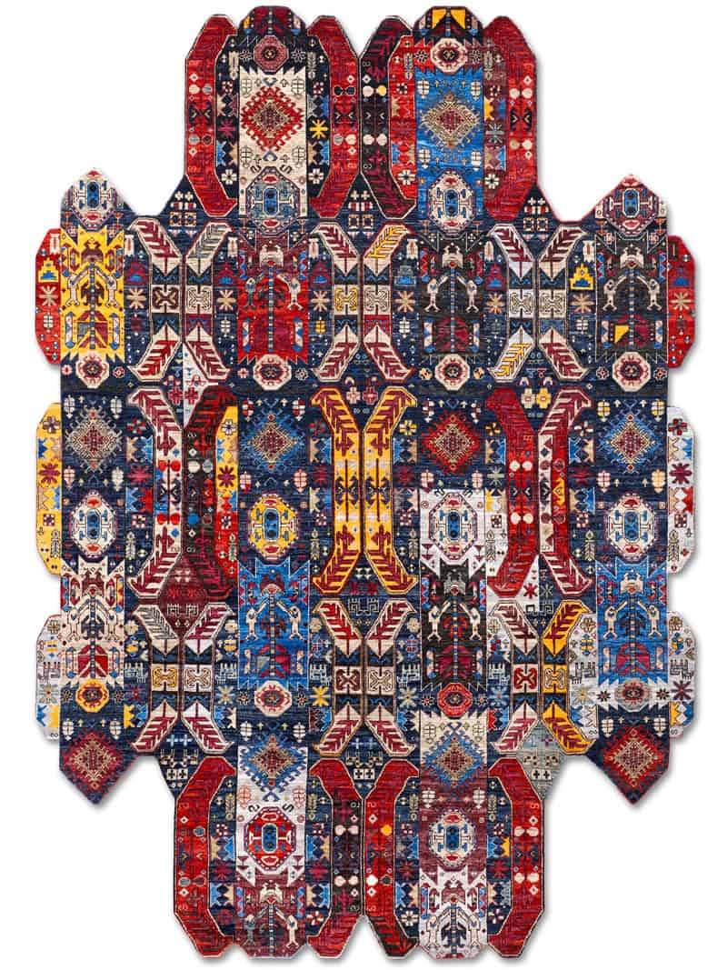 Multishape Luxury 100% Wool Rug