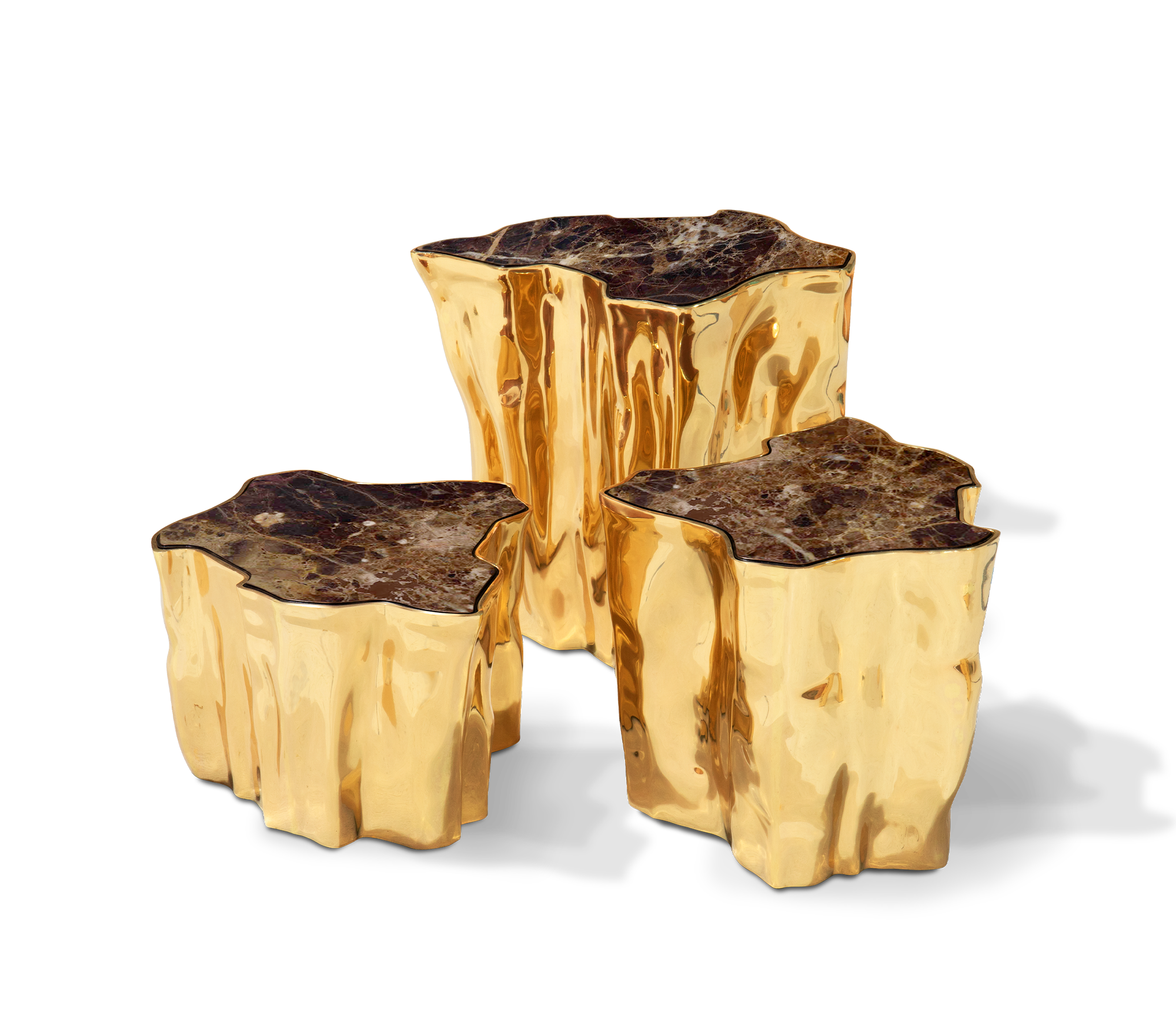 Earth-Tone Designer Coffee Table