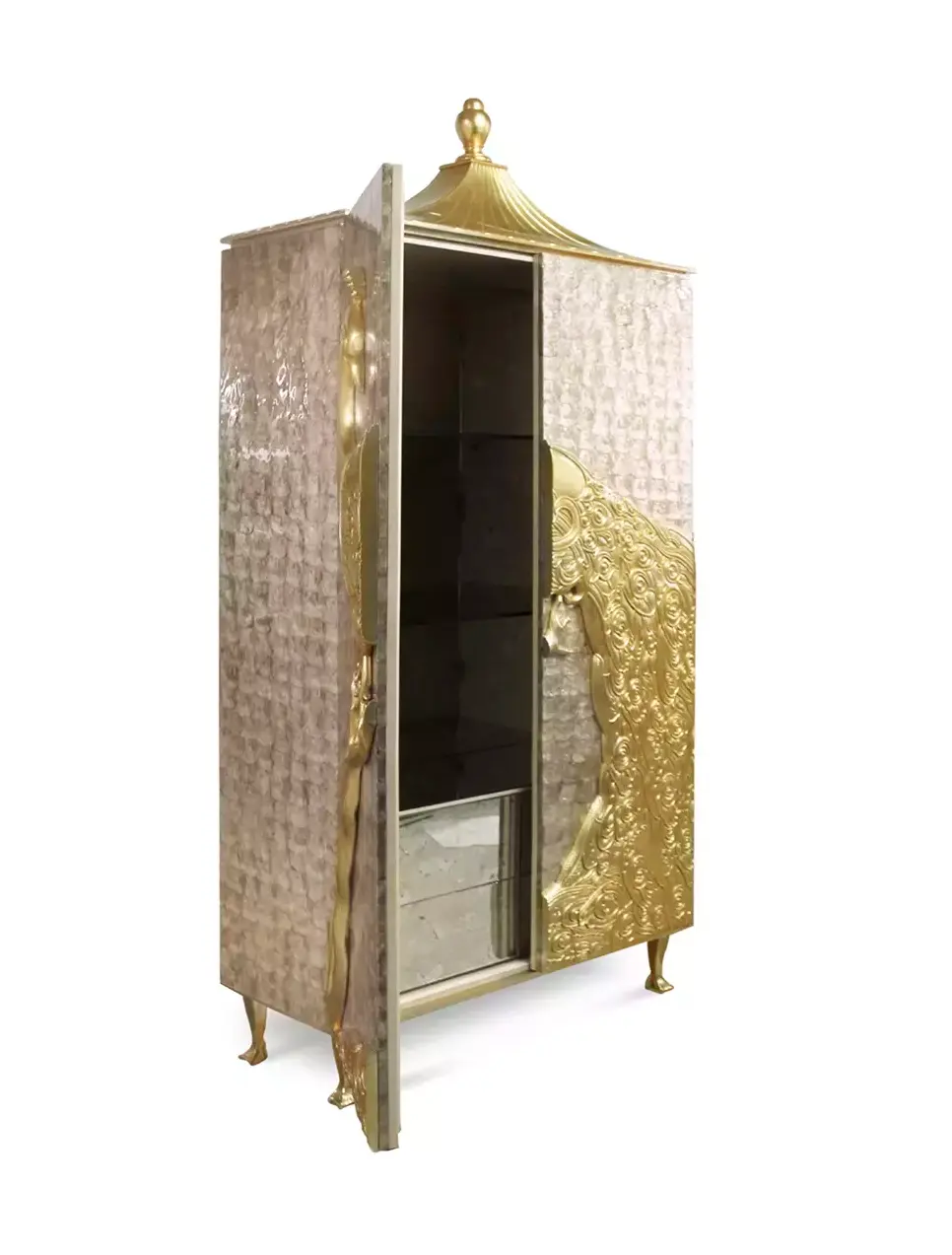 Camilia Mother of Pearl Cabinet