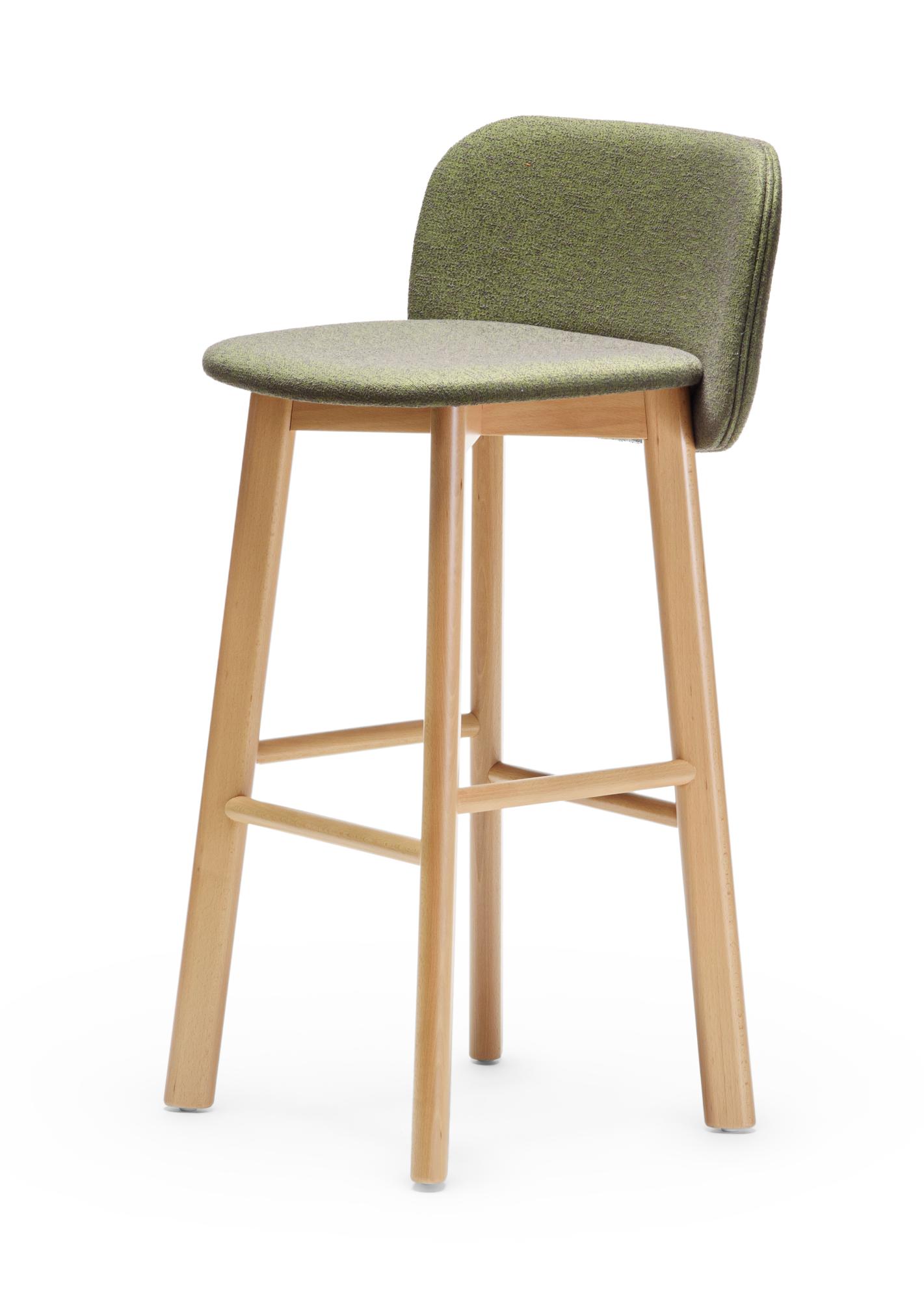 Chips Green Counter Stool