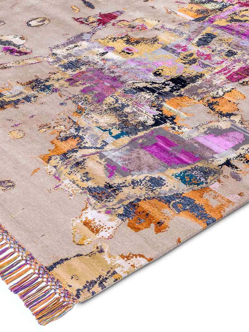 Eco Luxury Silk / Wool Rug | Size: 122 x 183 cm