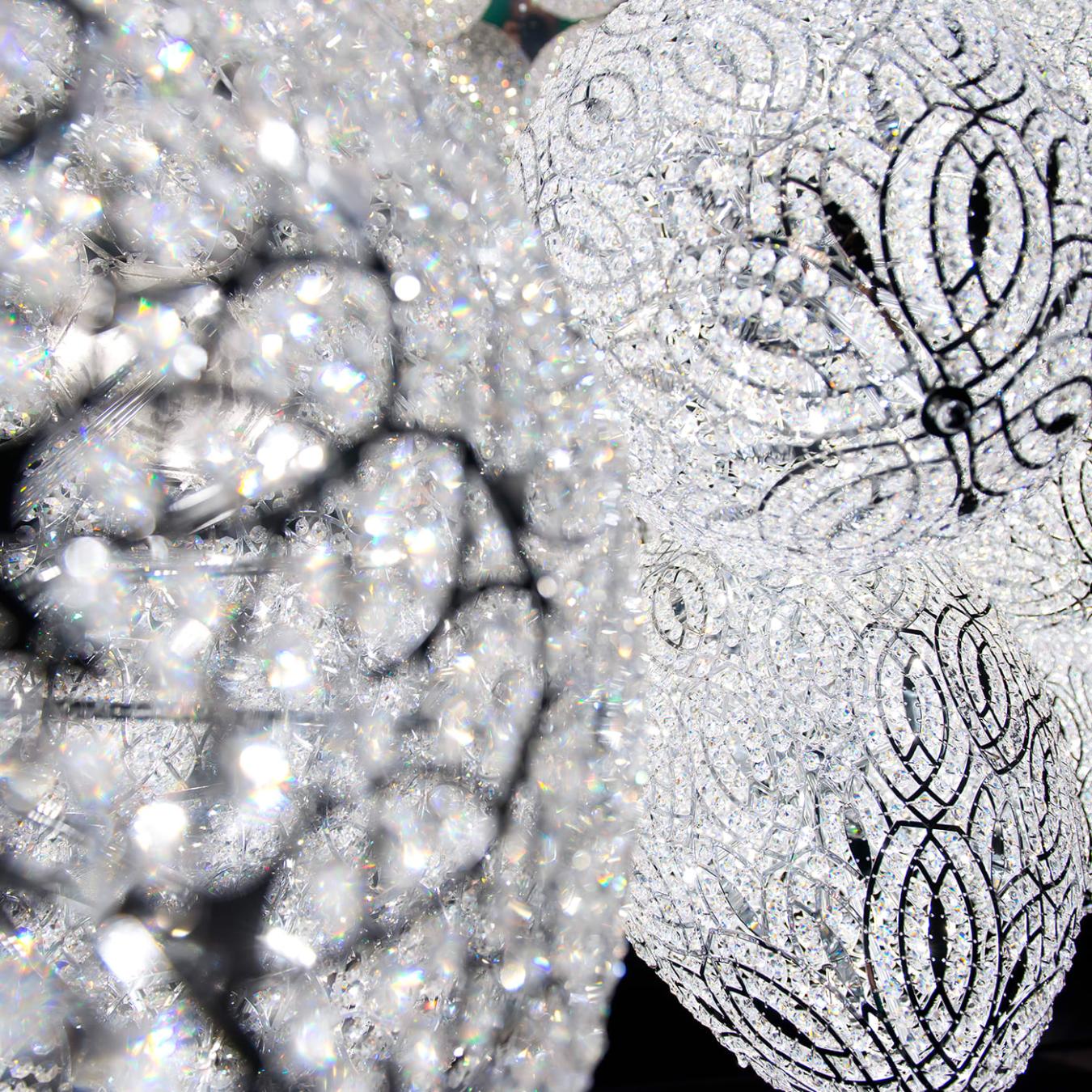 Tutankhamon Handcut Crystal Chandelier
