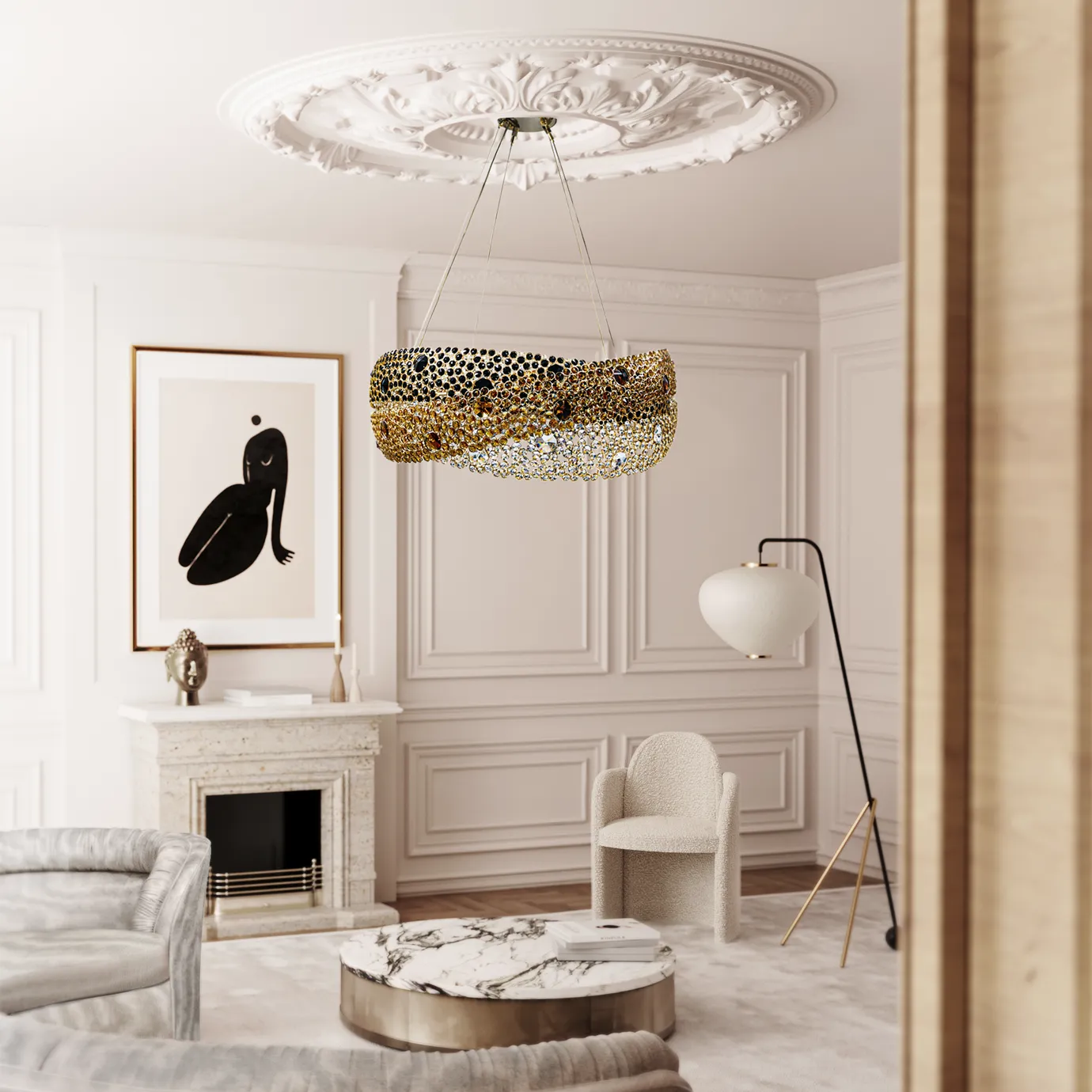 Trine Luxe Chandelier