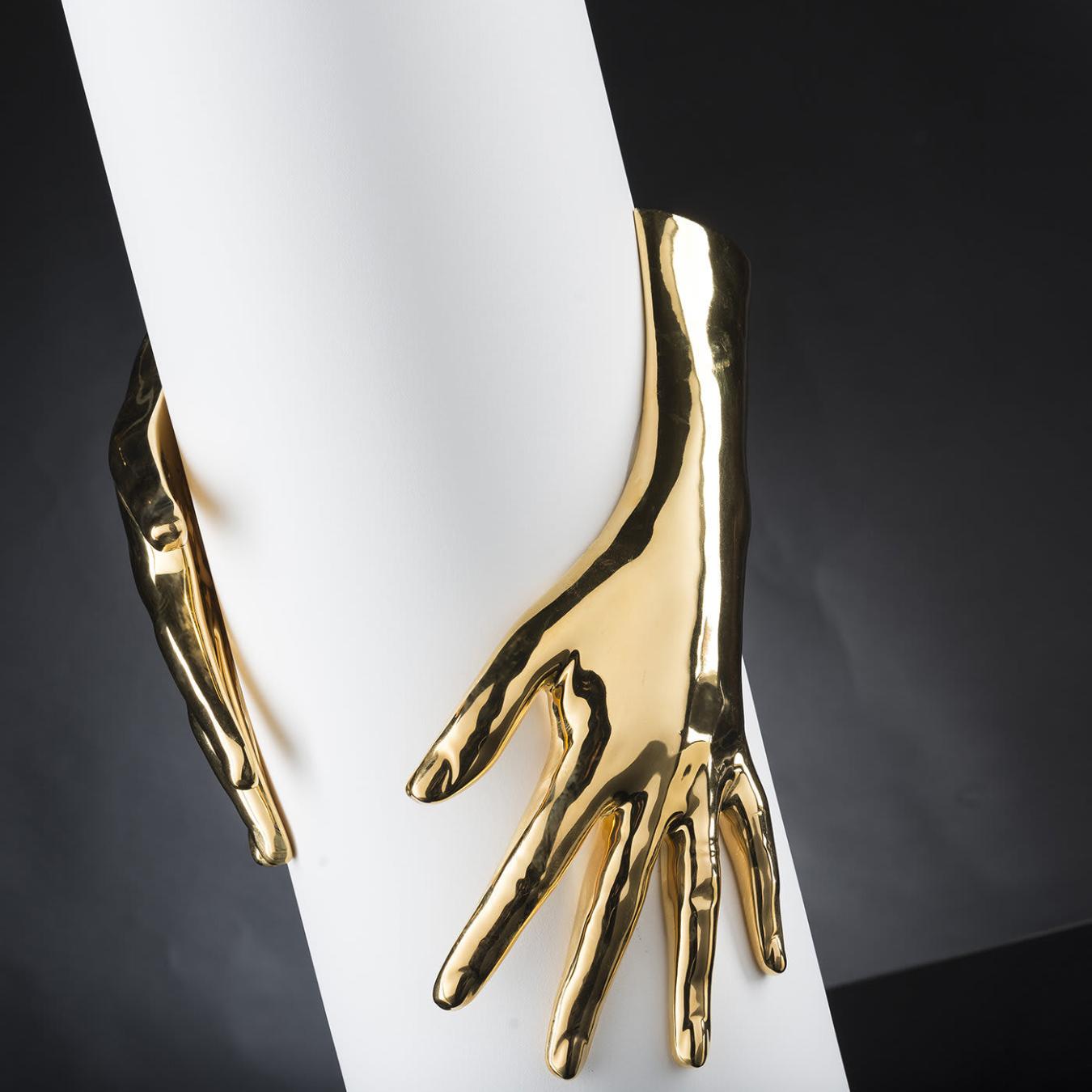 Hands Italian Sculptural Vase
