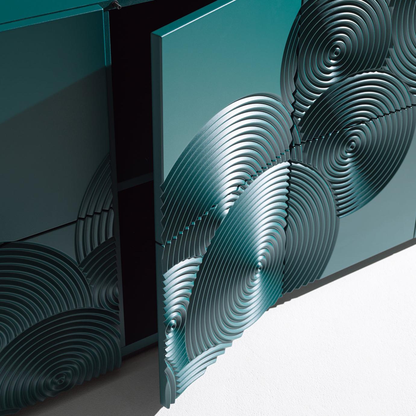 Modern Blue Sideboard