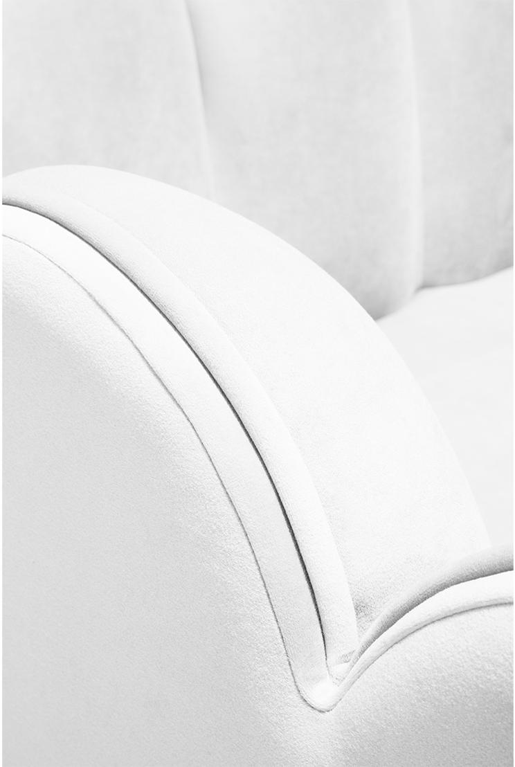Fluffy Cloud White Sofa