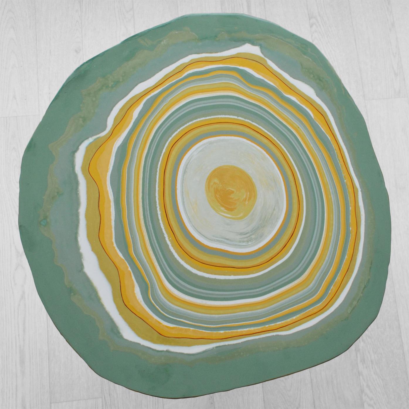 Charles Green / Gold Coffee Table