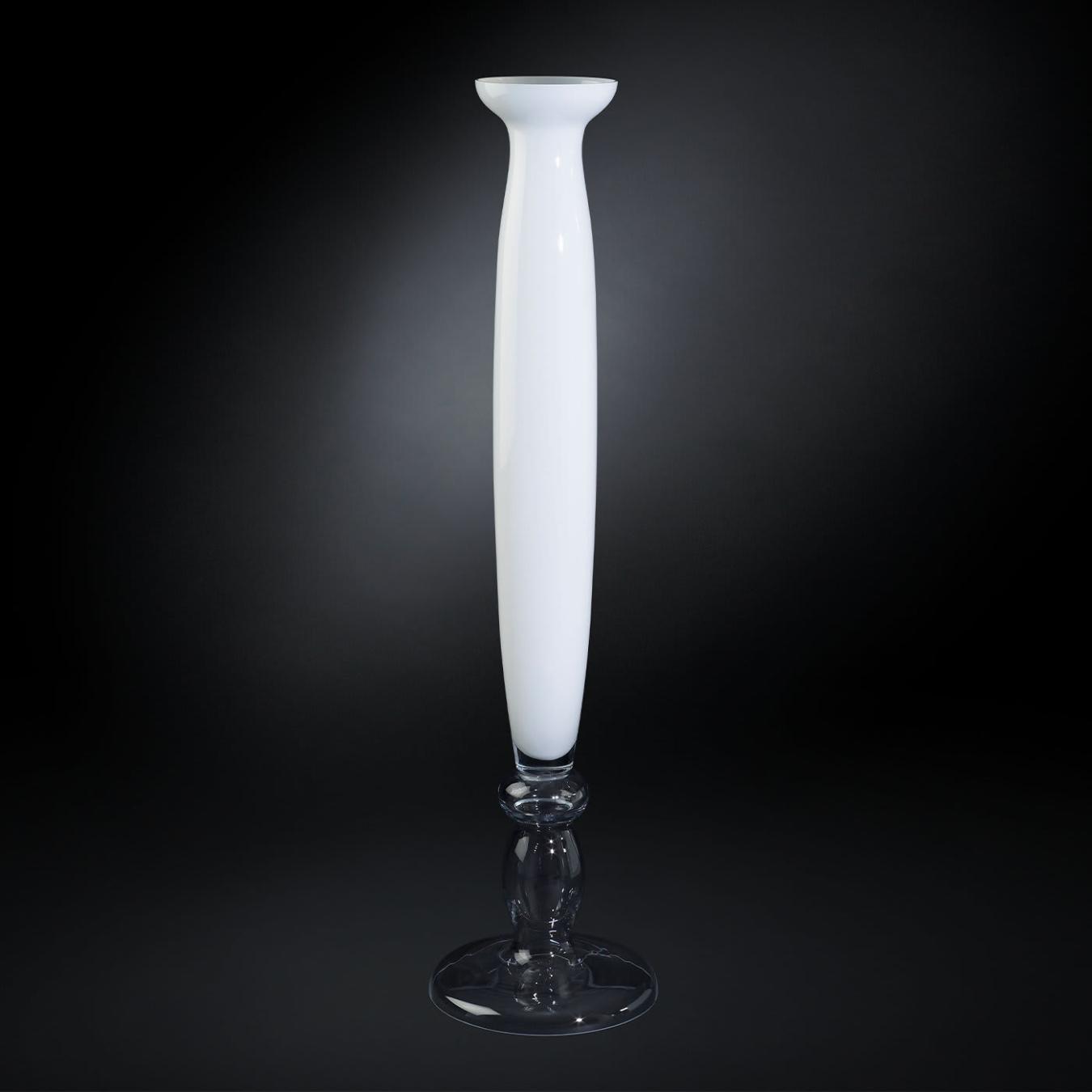 Mercurio White Italian Vase