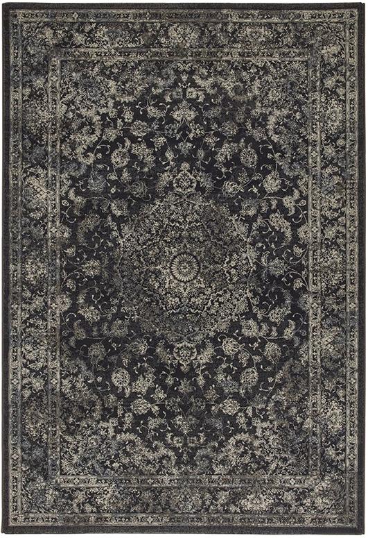 Oriental Grey Power Loom Rug ☞ Size: 200 x 290 cm