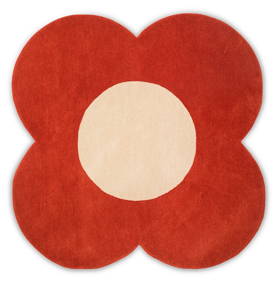 Flower Red Handtufted Premium Rug