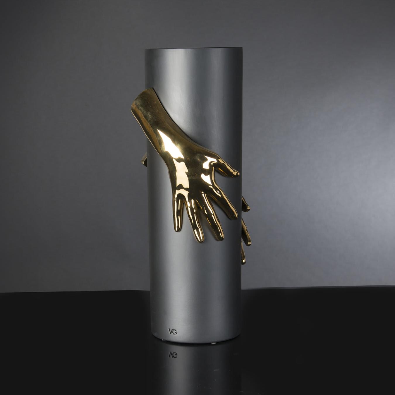 Hands Italian Sculptural Vase