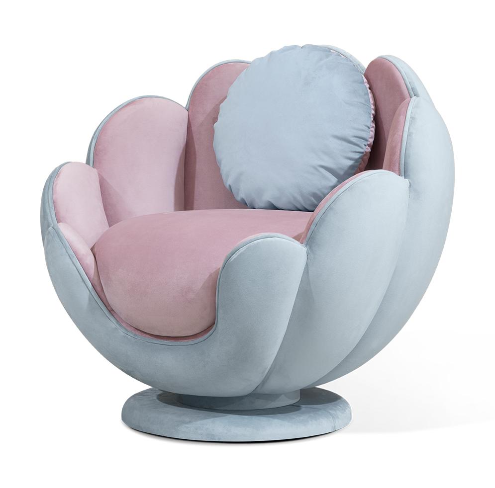 Lotus Serenity Plush Relaxation Chair