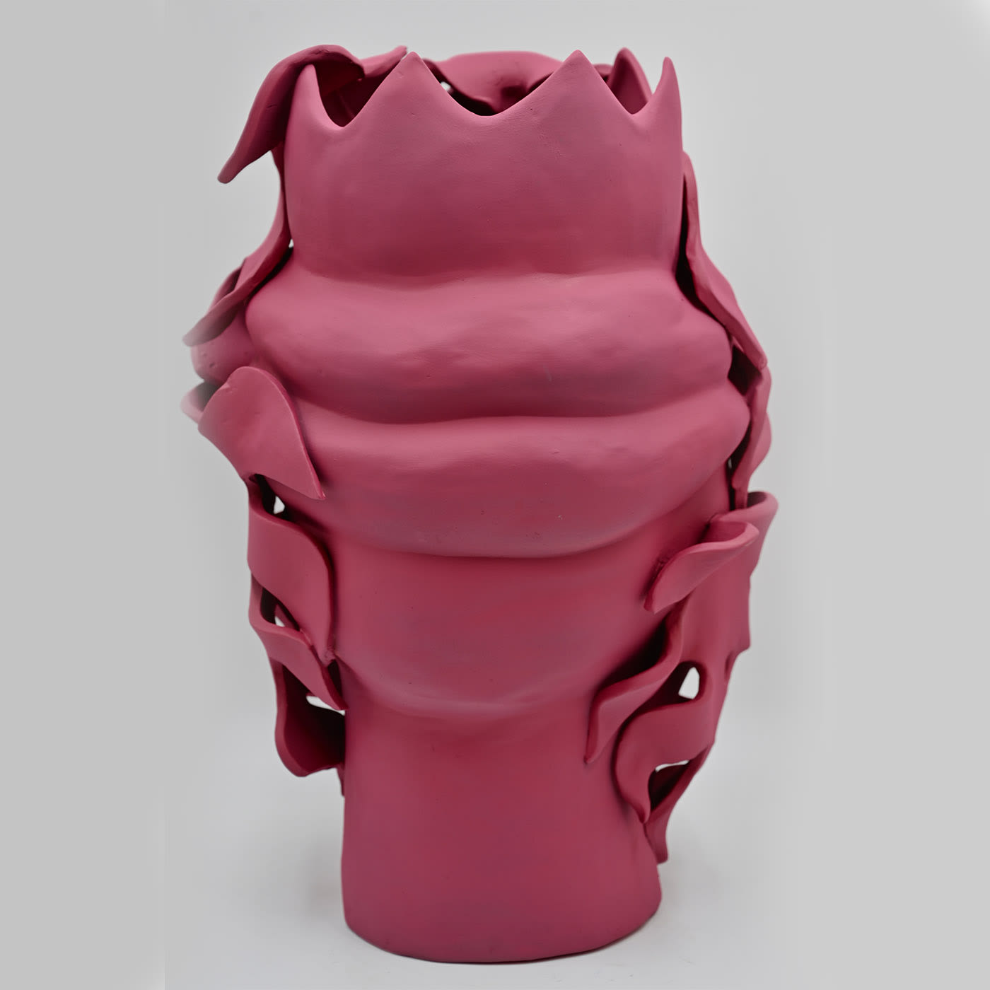 Soft Pink Moor's Head Sculpture