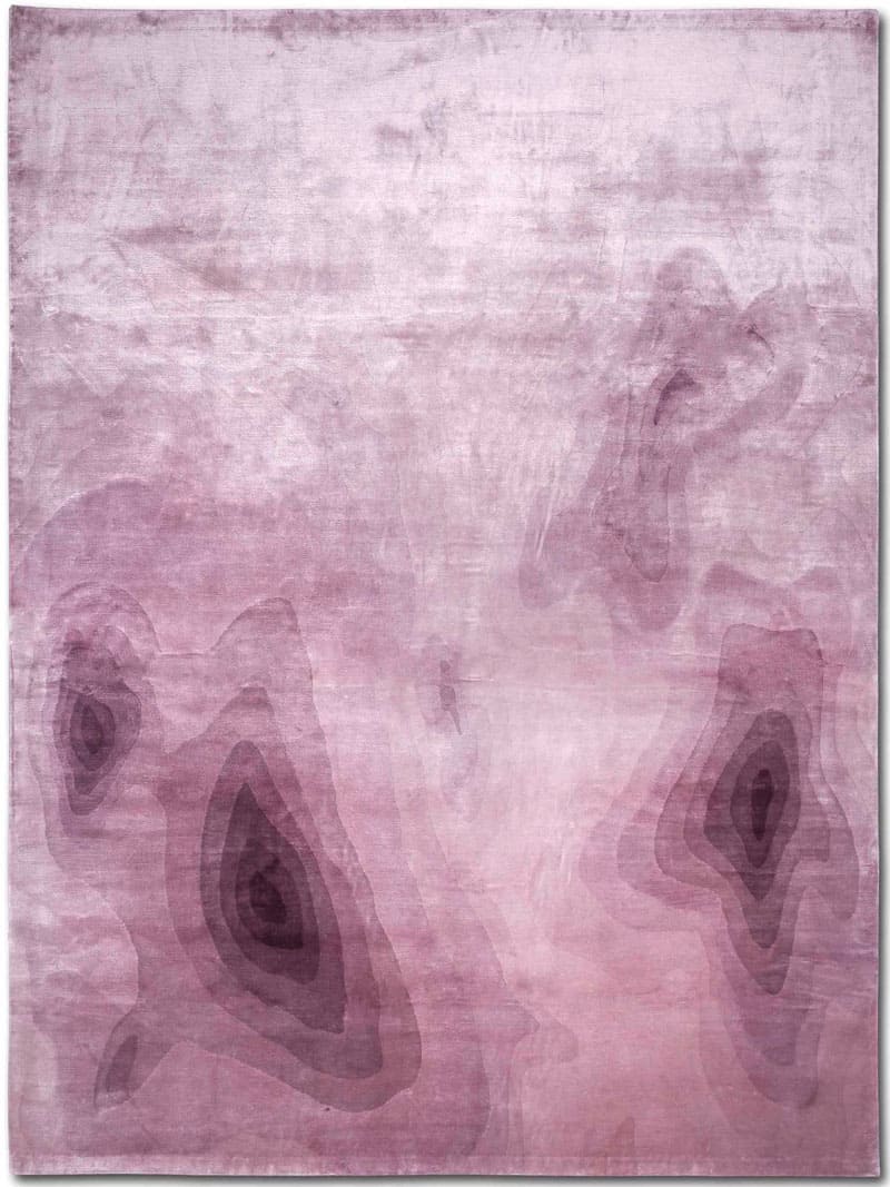 Ocean Lilac Luxury Hand-Woven Rug
