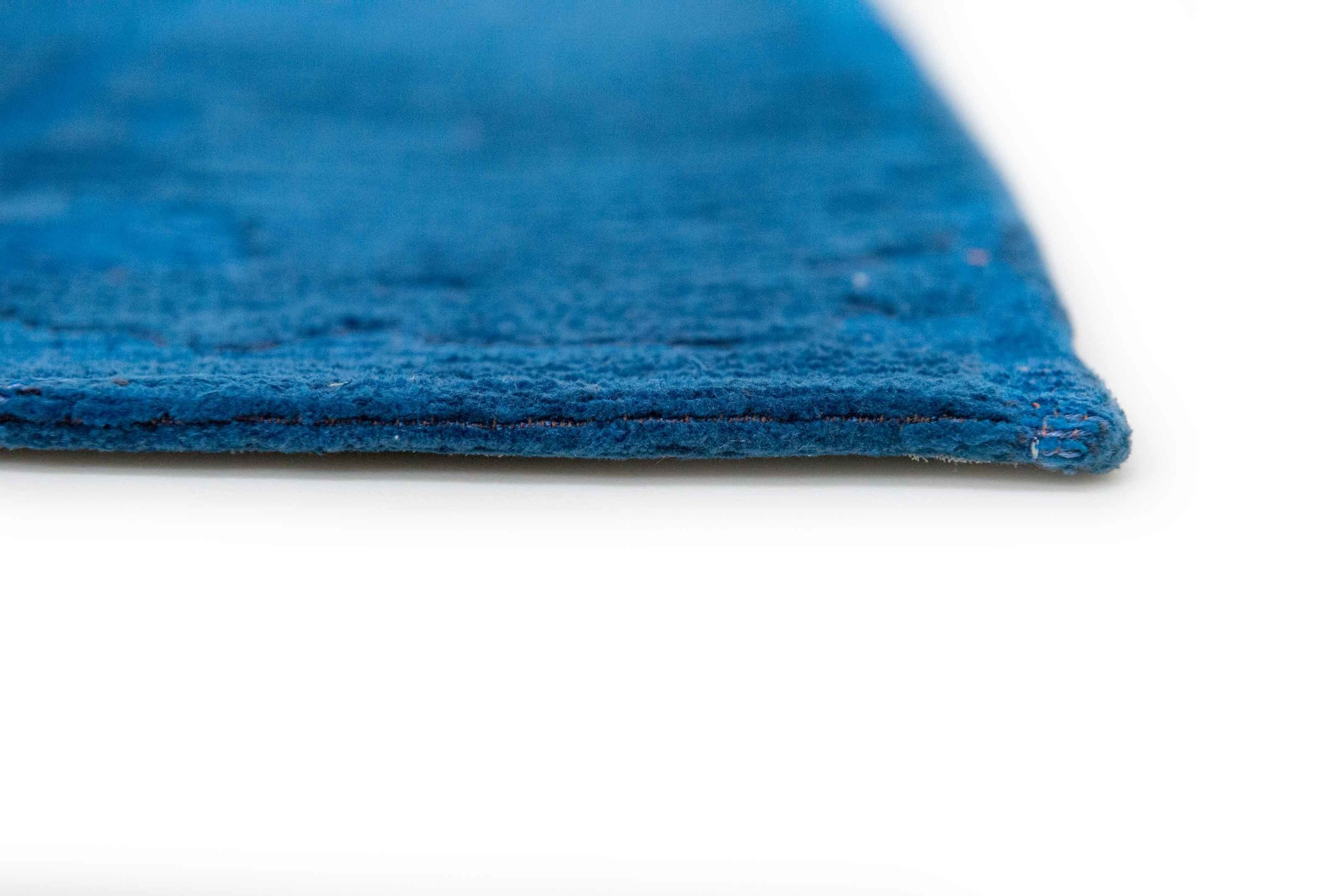 Blue Belgian Flatwoven Rug ☞ Size: 240 x 340 cm