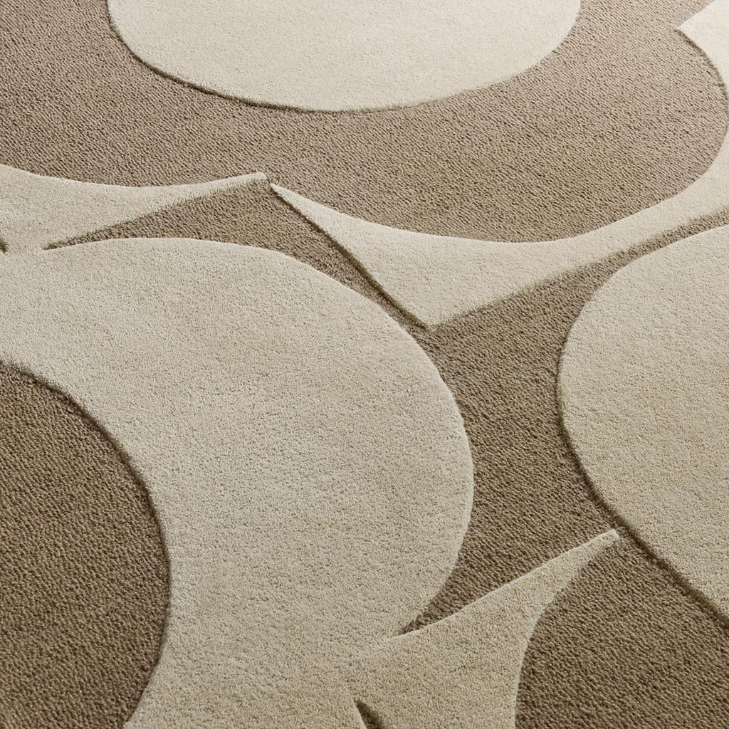 Flower Mushroom / Ecru Rug | Size: 200 × 280 cm