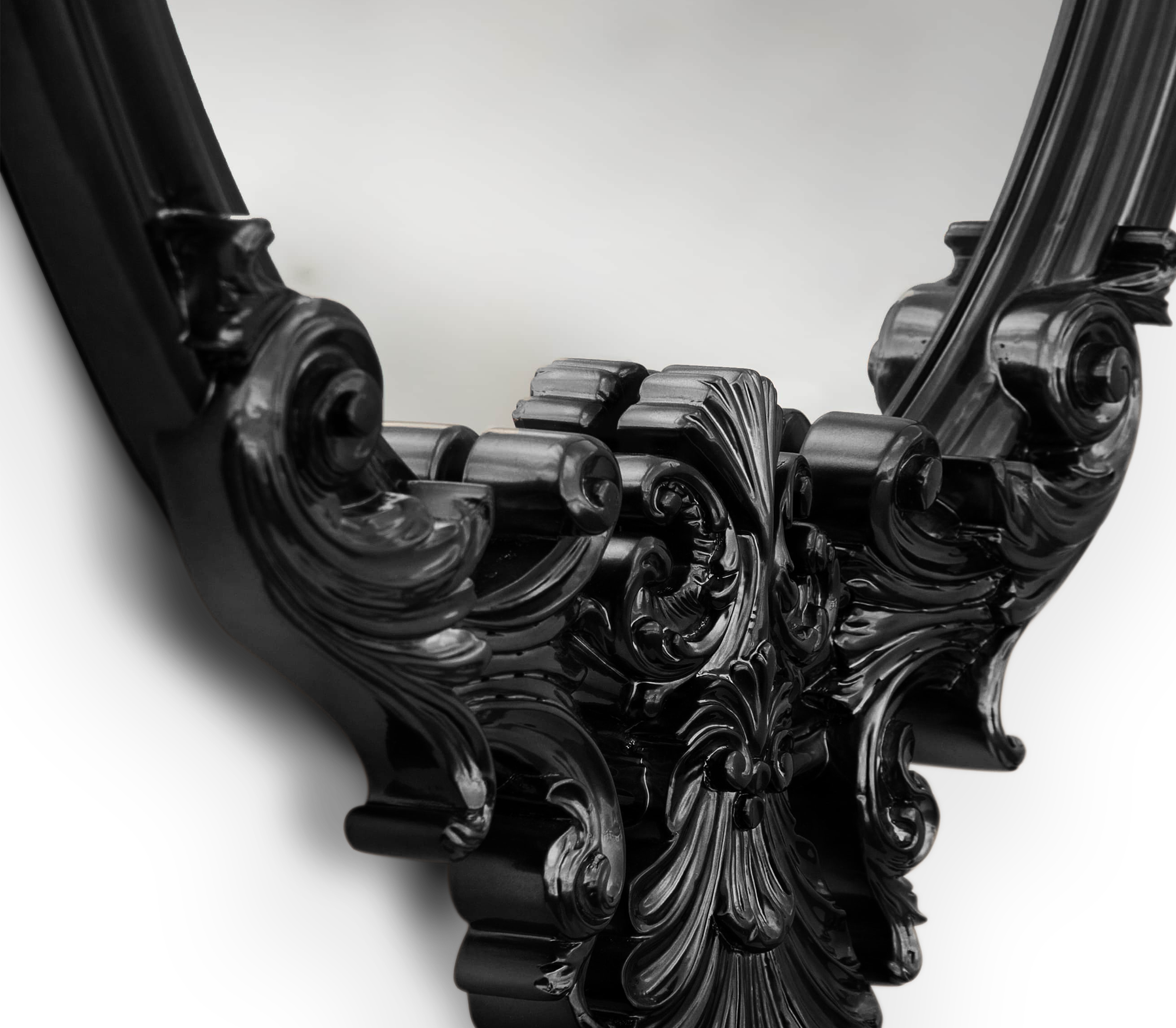 Antoinette Noir Designer Mirror
