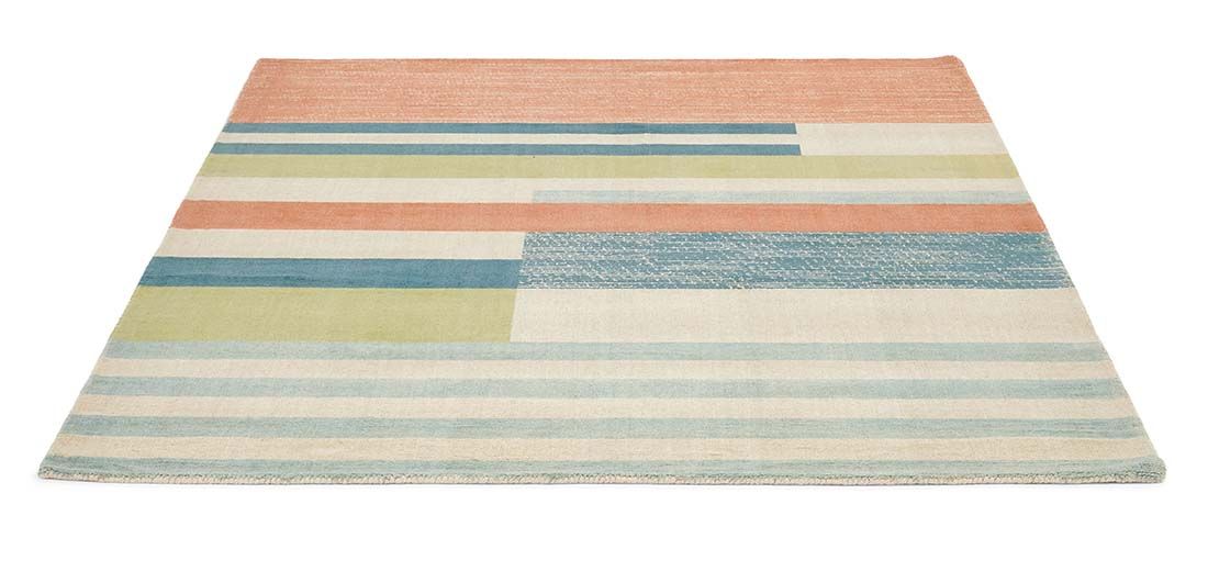 Straight Lines Handwoven NZ Wool Rug