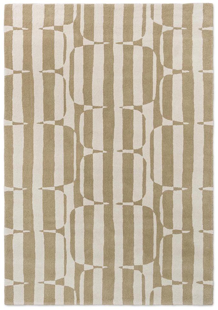 Block Stripe Pebble Rug | Size: 120 x 180 cm