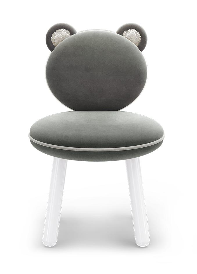 Fluffy Bear Fun Kids Seat