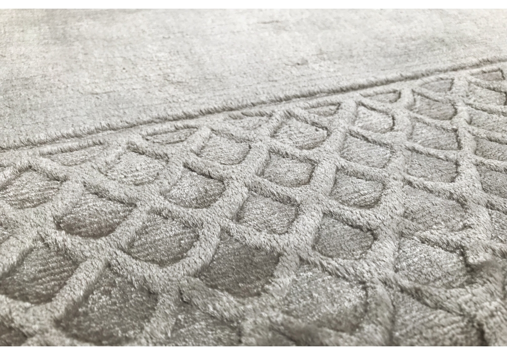 Frame Tencel Handwoven Luxury Rug | Size: 300 x 400 cm