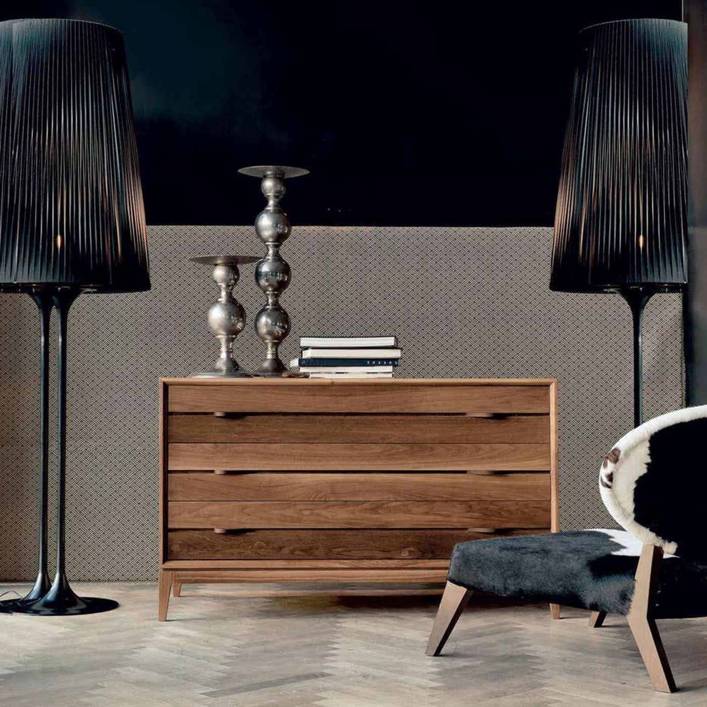 Binario Brown Modern Chest of Drawers
