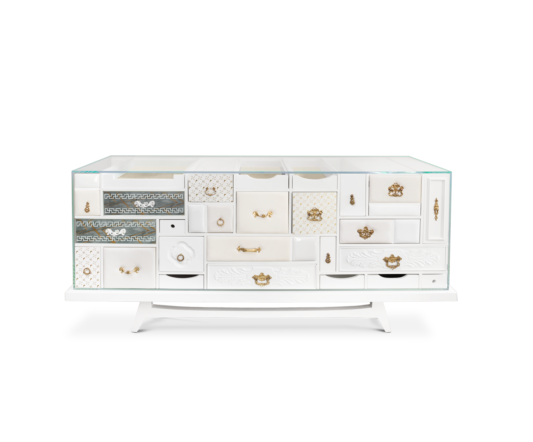 Miro White Classic Sideboard