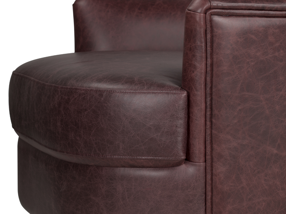 Leather Club Sofa