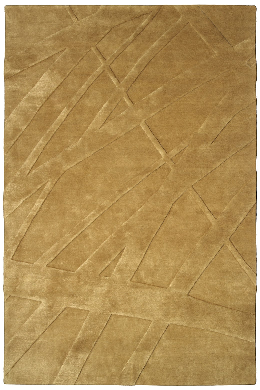 Carved Handmade Luxury Wool Rug