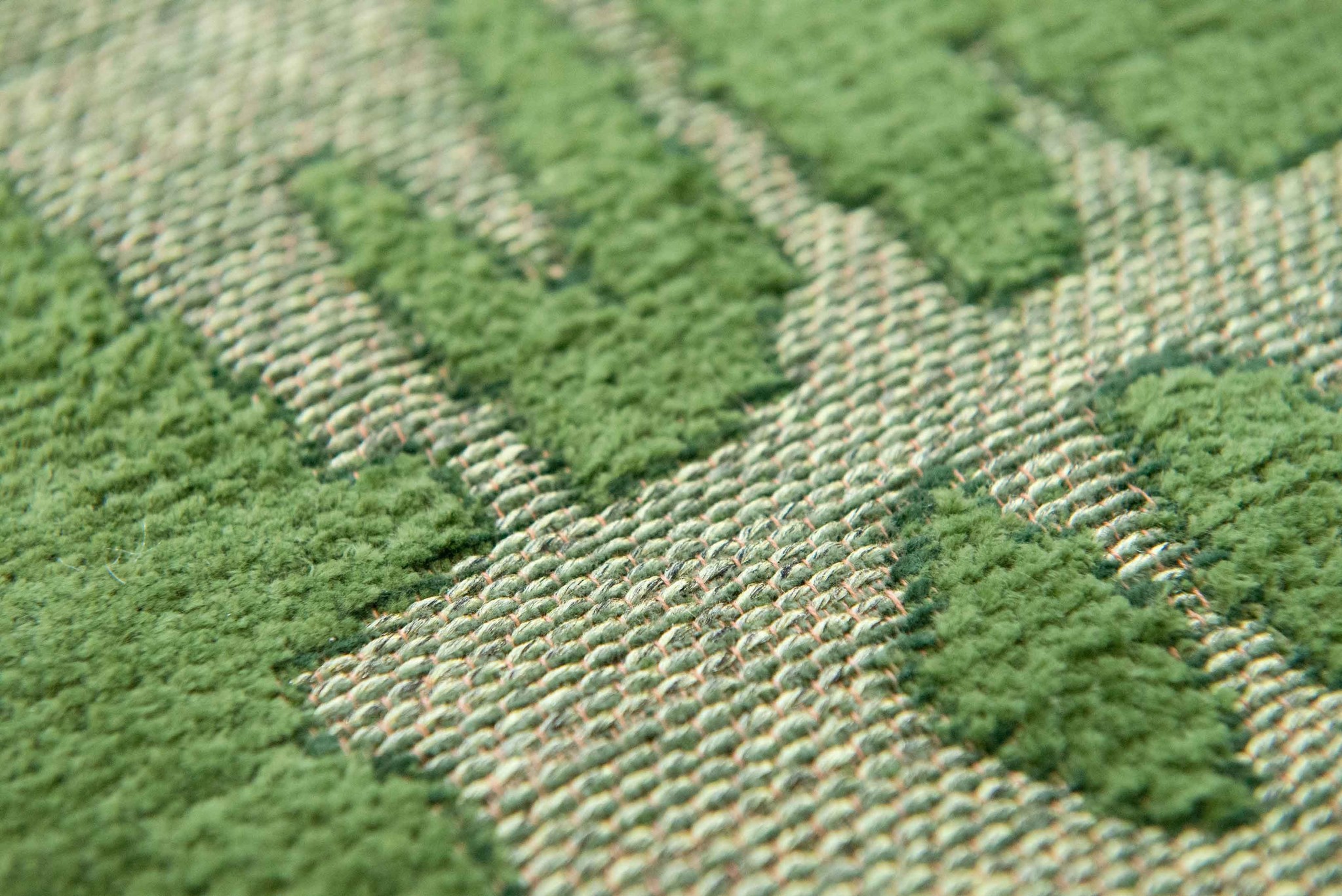 Green Belgian Flatwoven Rug ☞ Size: 170 x 240 cm
