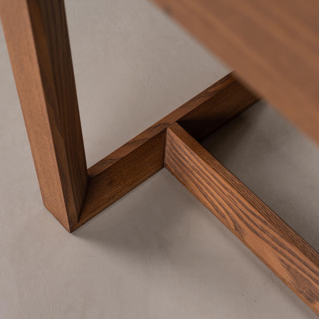 Swing Natural Wood Italian Console Table