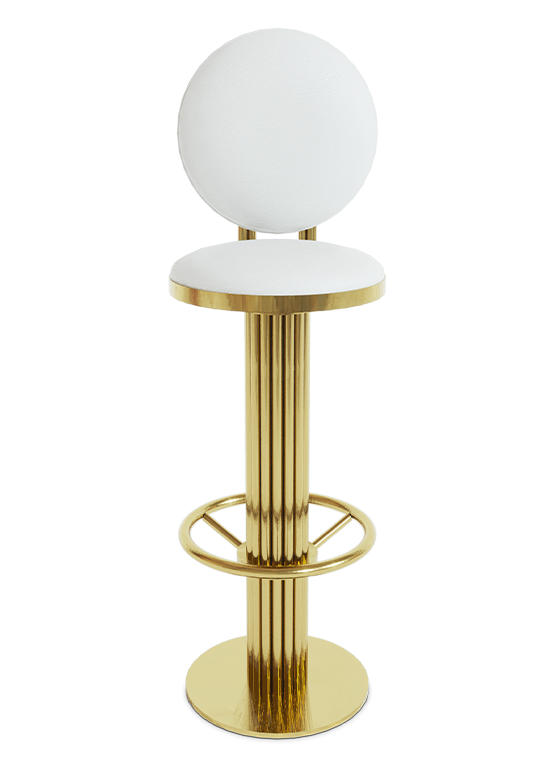 Kiera Round Bar Stool