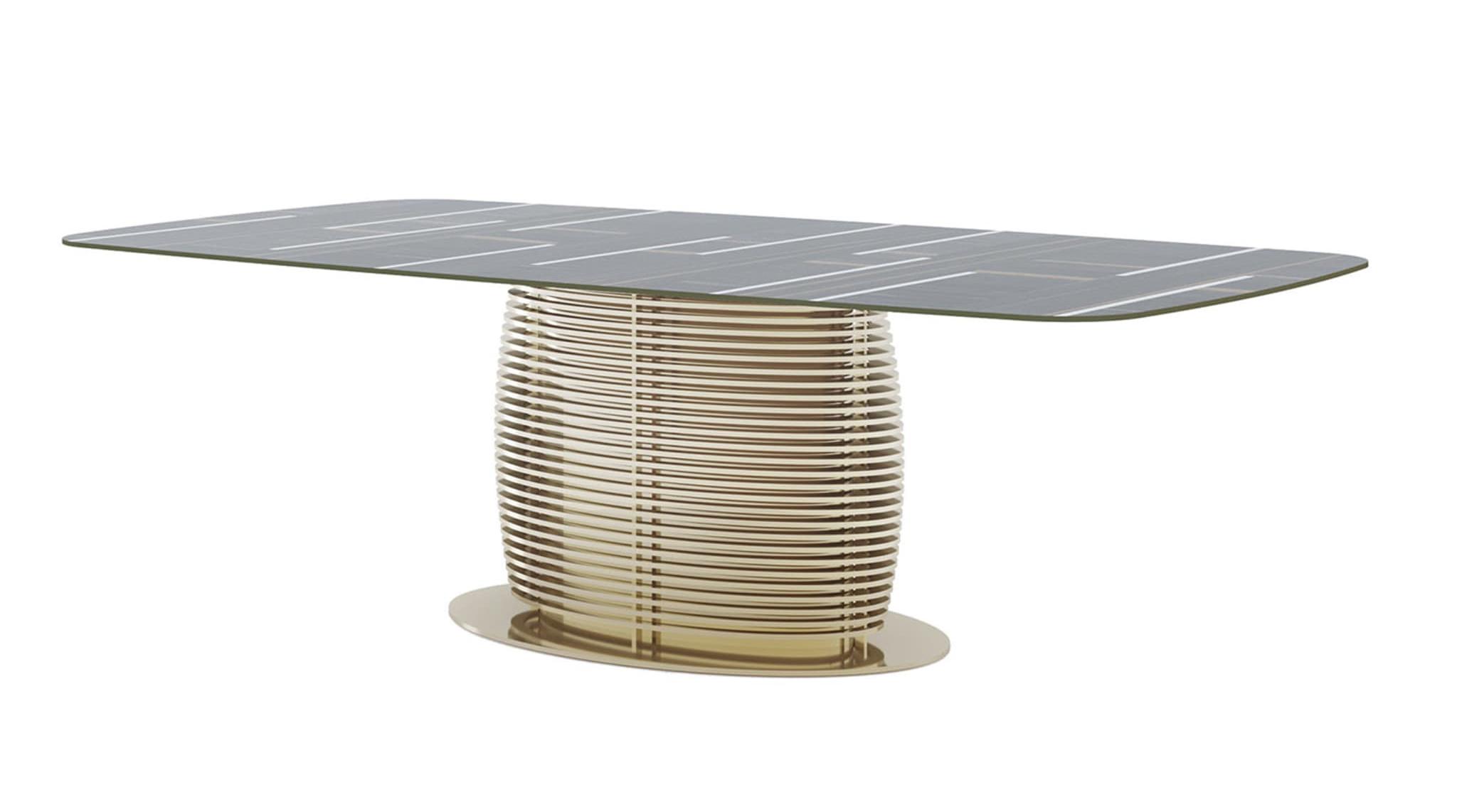 Aragorn Dining Table | Dimensions: W 250 x D 130 x H 75 cm