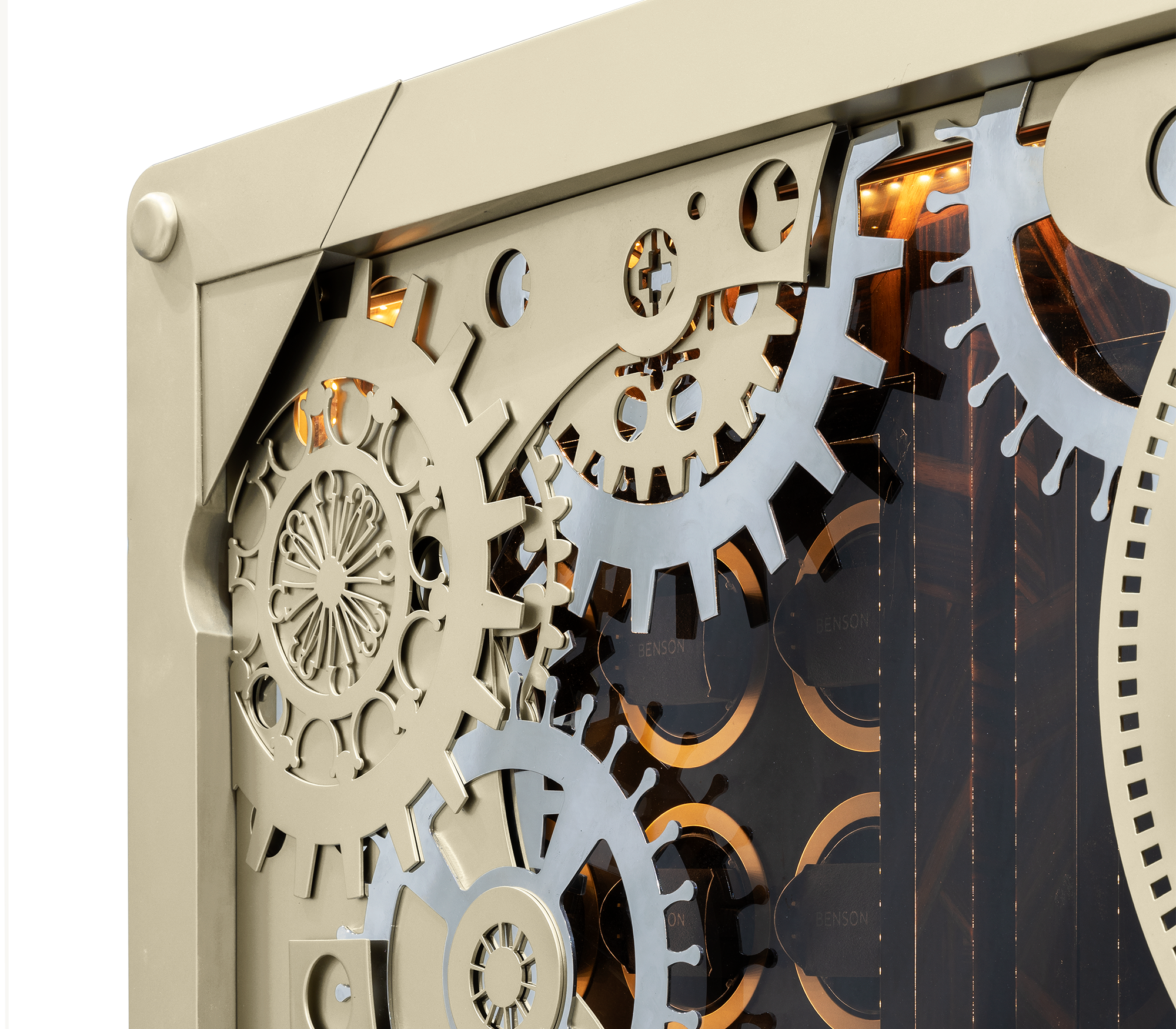 Baron Matte Champagne Designer Safe