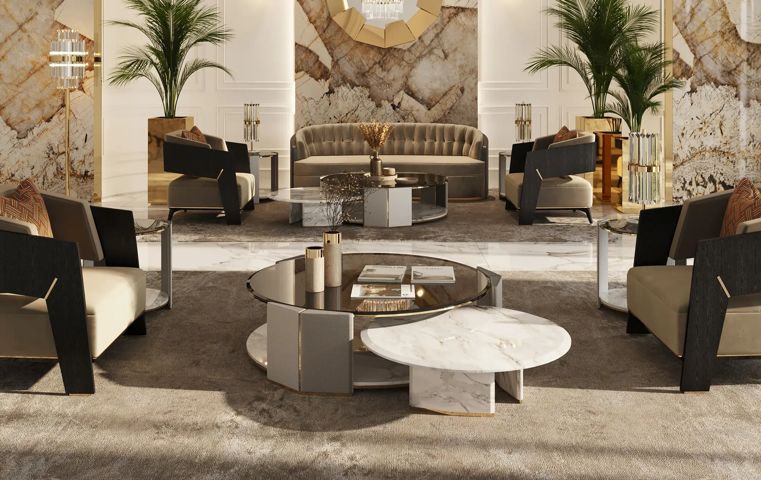 Zenith Set Coffee Table - 3