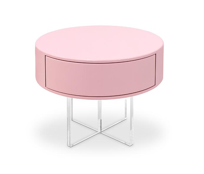 Nimbus Pink Nightstand