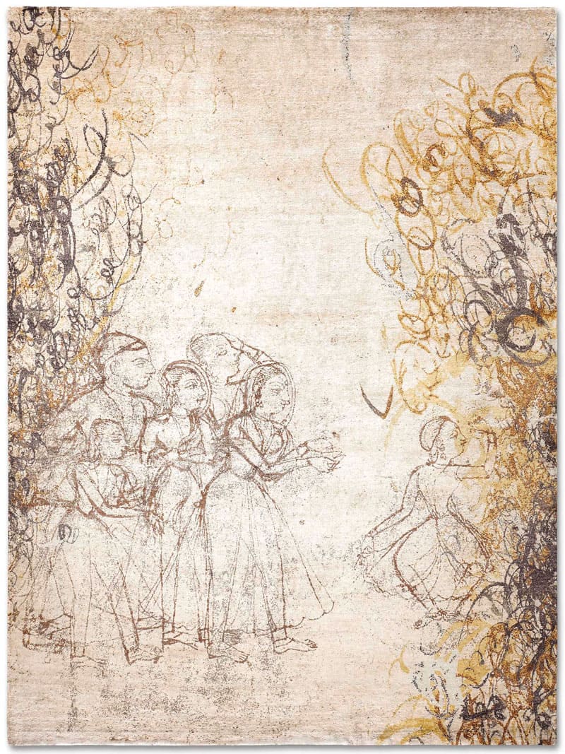 Dance Hand-Woven Exquisite Rug | Size: 305 x 427 cm