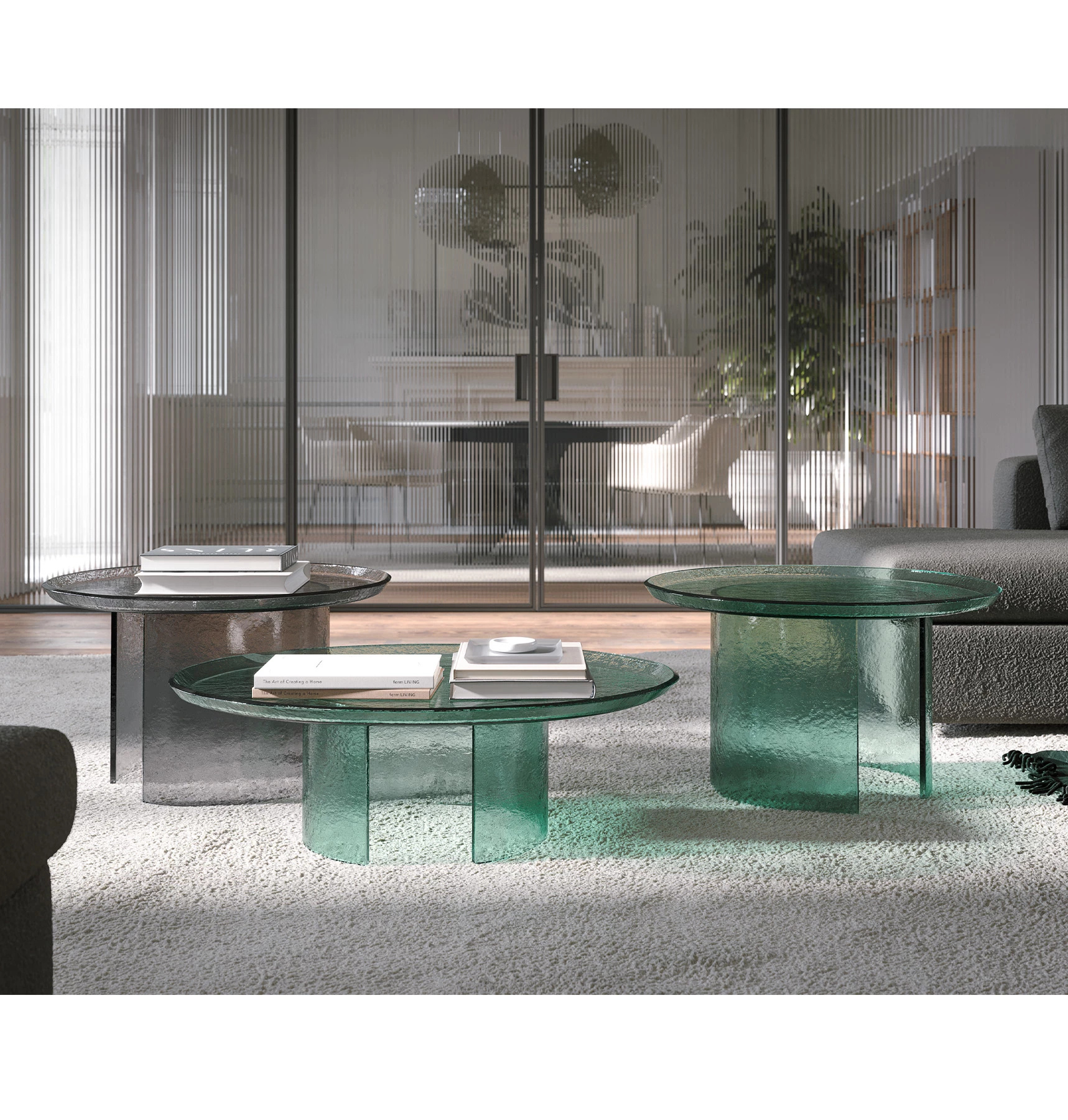 Atollo Glass Coffee Table