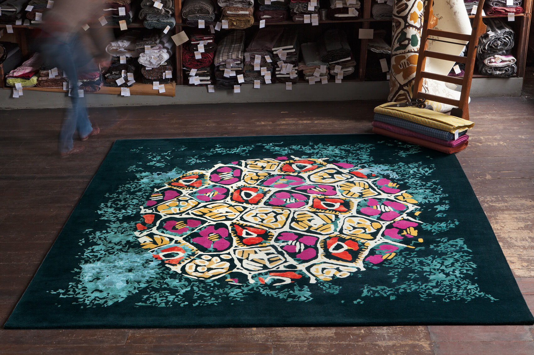 Mosaic col.1 Rug by Serge Lesage