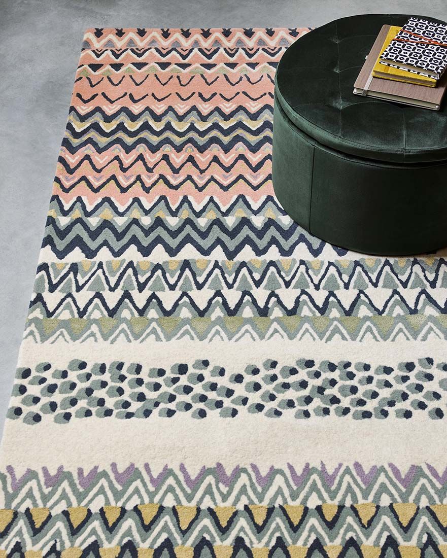 Wool Striped Rug