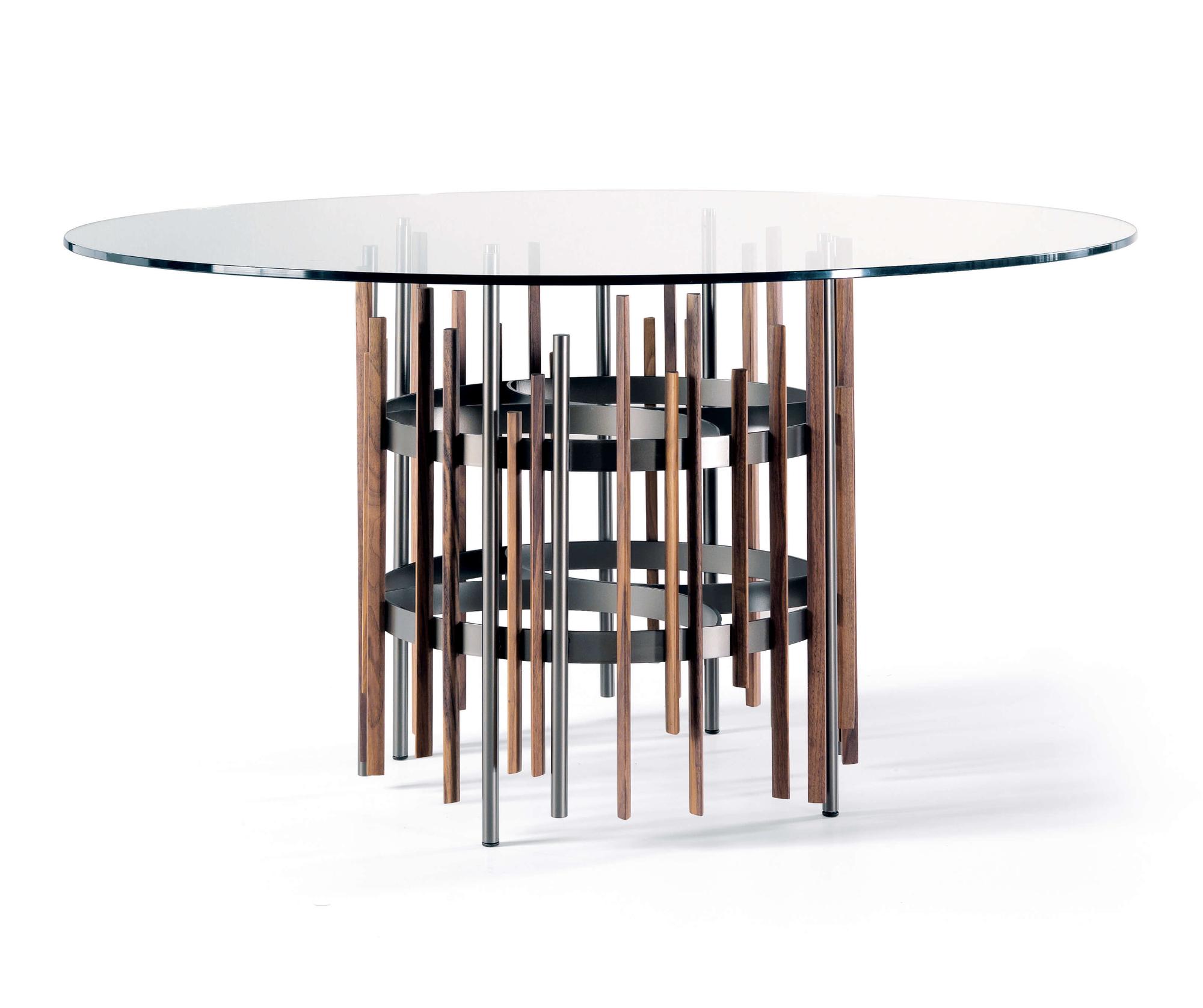 Tube Round Dining Table