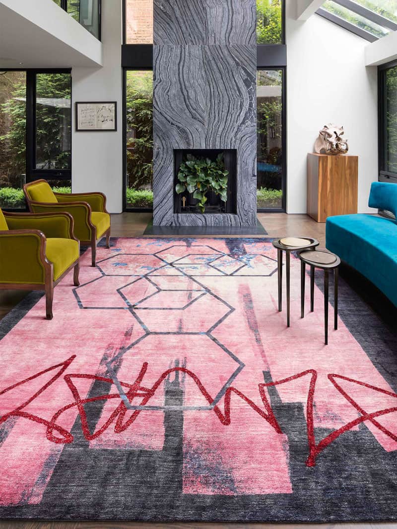Always Pink Hand-Woven Exquisite Rug | Size: 305 x 427 cm